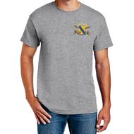 Full Color Unit Crest Tee - Sport Grey